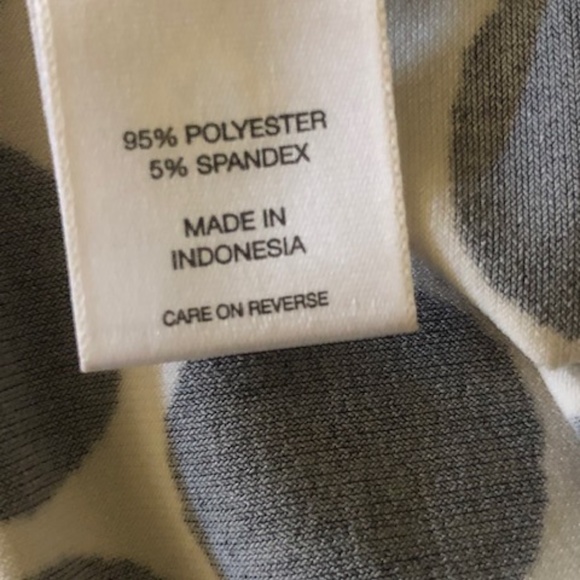 New York & Company Stretch Polka Dot Top S - Picture 10 of 12